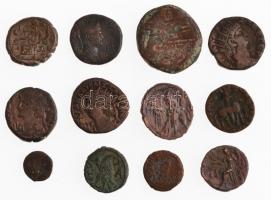 12db-os vegyes római replika pénz tétel, közte görög provinciális veretek repkiláival T:vegyes
12pc...