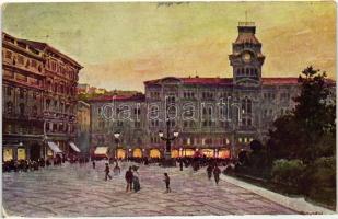 Trieste, Piazza Grande, B.K.W.I. Serie 287/10. s: Romandini