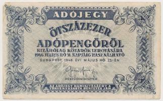 1932-1946. 10db-os pengő és adópentő tétel vegyes címletekkel, három bankjegyen "MNB" bély...