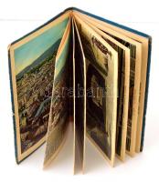 Roma 32 Vedute a Colori Parte I. Képes leporelló Róma városáról. Öt nyelvű leírásokkal. Kopott papír...