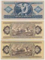 1969-2007. 10db-os vegyes magyar bankjegy tétel, 10Ft-200Ft közötti címletekkel T:III