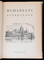 Székely László (szerk.): Budapesti Zsebkalauz. Budapest, 1959, Közlekedési Dokumentációs Vállalat. F...