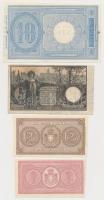 Olaszország 1914-1917. 1L + 2L + 1915. 10L + 1925. 5L T:I,III
Italy 1914-1917. 1 Lira + 2 Lire + 19...