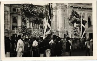 7 db RÉGI motívumlap; Myanmar, Rangoon, Ceylon folklór, Supka Ferenc felvétele / 7 old motive cards;...