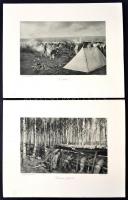 1915 Az Érdekes Ujság háborús albuma. 5 füzet. Szerk. Kabos Ede. Bp., [1915], Légrády Testvérek. 12 ...