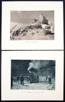 1915 Az Érdekes Ujság háborús albuma. 6 füzet. Szerk. Kabos Ede. Bp., [1915], Légrády Testvérek. 11 ...