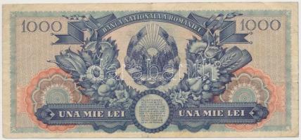 Románia 1948. 1000L T:III
Romania 1948. 1000 Lei C:F