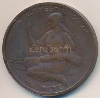 Berán Lajos (1882-1943) 1925. "Jókai Mór - A Nagy mesemondónak hálás nemzete" Br emlékérem...