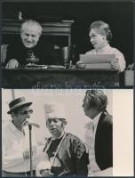 Ismert színészekről készült fotólapok, 13 db, többek között: Karády  Katalin, Tolnay Klári, Páger An...