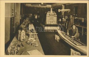 1931 a Budapest V. Kegyes Tanítórendi Gimnázium - képeslapfüzet 32 lappal