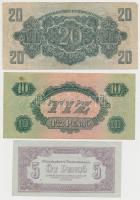 1944. 1P-20P (10x) "A Vörös Hadsereg Parancsnoksága" T:III