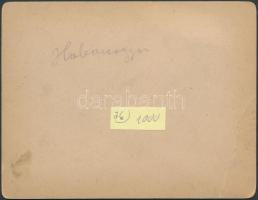 1930 Habarcsgyár, keményhátú fotó, feliratozva, 10x13 cm