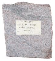 Beck Ötvös Fülöp (1873-1945) DN "Emile Zola" Br emlékplakett márványlapon (57x40mm a plake...