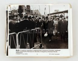 cca 1960-70 Politika, sport, kultúra és technika, történelmi összefoglaló  fotókon, cca 100db MTI fo...