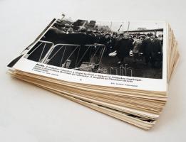cca 1960-70 Politika, sport, kultúra és technika, történelmi összefoglaló  fotókon, cca 100db MTI fo...
