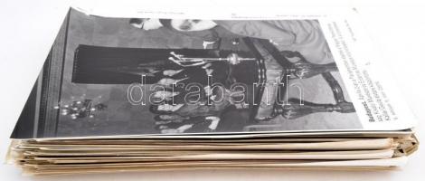 cca 1960-70 Politika, sport, kultúra és technika, történelmi összefoglaló  fotókon, cca 110db MTI fo...