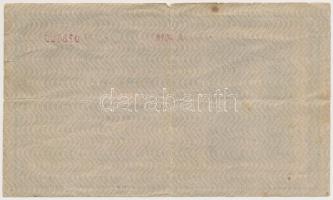 1918. 200K "A 2076", hullámos hátlappal, hamis "Szeben Vármegye Nagyszeben Szab. Kir....
