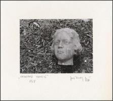 1968 Jankovszky György(1946-): Budapest, Kerepesi temető, 2 db, feliratozva, aláírt, pecséttel jelze...