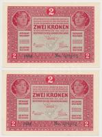1917. 2K (2x) sorszámkövetők T:I,I-