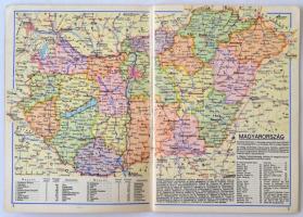 GKI Zsebatlasz. Budapest, É.N., Geodéziai és Kartográfiai Intézet. Tűzött papírkötés, 32 p