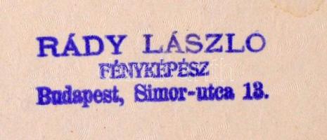 1936 13. sz. Államgépgyári Ezermester Cs. Cs. vezetői kara a huszadik jubileumi évben, tablókép kart...