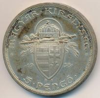 1938. 5P Ag "Szent István" T:2 oxidáció