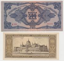 1945. 500P + 1946. 100.000.000P T:I,I-
Adamo P19, P27