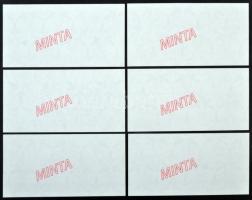 2012. "Balatoni Korona" helyi pénz sorozat: 500K "MINTA" + 1000K "MINTA&quo...