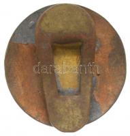 1926. "Gépjárművezetők Szabad Szakszervezete" zománcozott Br gomblyukjelvény (18,5mm) T:2-...