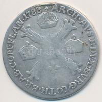 Osztrák Németalföld 1788H 1/4 Kronenthaler Ag "II. József" (7,04g) T:3 ph., fülnyom eldolg...