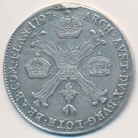 Osztrák Németalföld 1797B 1/4 Kronenthaler Ag "II. Ferenc" (7,31g) T:3 ph. fülnyom eldolgo...