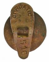 ~1926. "Magyar Országos Gépjárművezetők Egyesülete" zománcozott Br gomblyukjelvény "C...