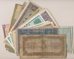 30db-os vegyes magyar és külföldi bankjegy tétel T:III,III-