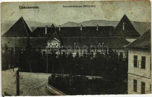 Csíkszereda, Miercurea Ciuc, Honvédlaktanya, Mikó-vár / military barracks (fa)