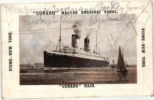 Cunard Magyar Amerikai Vonal / Cunard RMS Franconia & Lacona  (EK)
