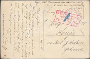 1918, K.u.K. Kriegsmarine, Matrosenkorps, Humor, s: Ed Dworak