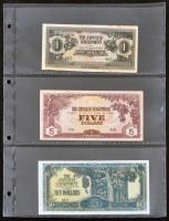 Fülöp-szigetek / Japán megszállás 1942-1944. 1c-100P (12x) + Fülöp-szigetek / Bacolod / Negros Occid...