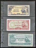 Fülöp-szigetek / Japán megszállás 1942-1944. 1c-100P (12x) + Fülöp-szigetek / Bacolod / Negros Occid...