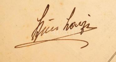 1927 Szűcs Laczi (1898-1990) Romániából kitiltott színész, operaénekes aktuálpolitikai utalásokat ta...