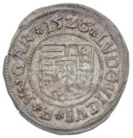 1526. Denár Ag "II. Lajos" (0,52g) T:1-,2
Hungary 1526. Denar Ag "Louis II" (0,...