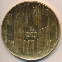 1967. "66. Országos Mezőgazdasági Kiállítás és Vásár / I. díj" kétoldalas aranyozott díjér...