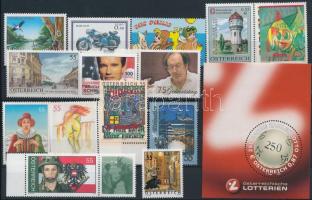 2002-2004 14 stamps + 1 block, 2002-2004 14 klf bélyeg + 1 db blokk