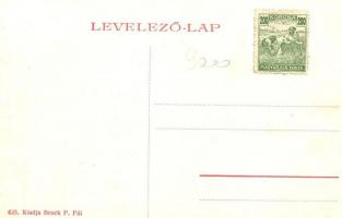 Magyarkanizsa, Stara Kanjiza; vasútállomás, kiadja Bruck P. Pál / railway station