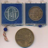 DN "Balassagyarmat" fém emlékérem sérült "ÁPV" tokban (32mm) + DN "Salgótar...