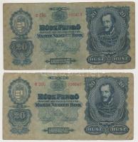 1930. 20P (5x) T:III-