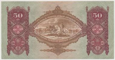 1932. 50P (7x) sorszámkövetők egy ugrással T:II,II-,III szép papír