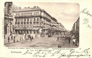Budapest VI. Andrássy út, Opera és Teréz körút, Ganz Antal (EK)