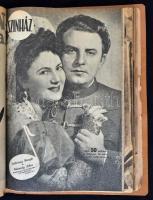 Deák Zoltán (szerk.): Színház 1946 II. évfolyam. Három kötetben, papír mappákban összefűzve. Az évfo...