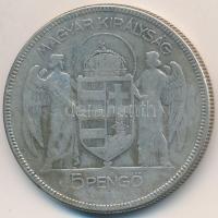 1930. 5P Ag "Horthy jobbra" T:3 szennyeződés
Adamo P8