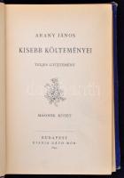 Arany János: Kisebb költeményei I-II. Budapest, 1894, Ráth Mór. Kiadói festett, aranyozott, szecessz...